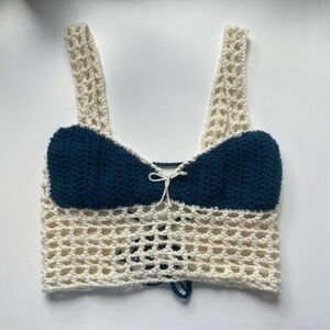 Handmade Crochet Crop Tank Top
